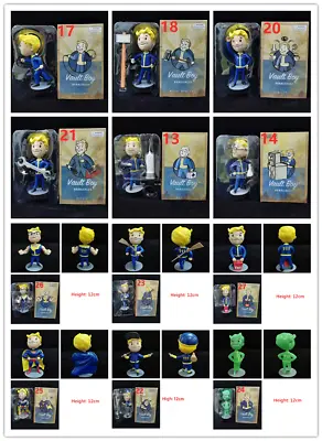 Fallout 4 Vault Boy Series 1234 Bobblehead Figur Toy Collection Bethesda PVC • £14.39