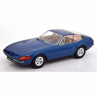 KK Scale 1:18 Model Ferrari 365 Gtb Daytona Series 2 1971 Blue Metallic DC180592 • $112.07