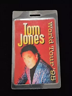 Vintage Tom Jones Backstage Pass Personaly Used Michael Chugg Original Laminate • $20