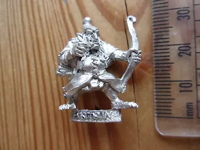 Citadel Games Workshop Hobgoblin Archer Bowman Chaos Dwarf 1990s Metal • £15