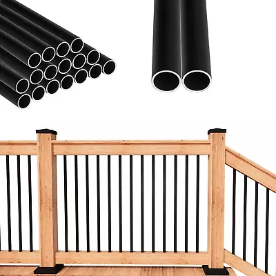 36 X 3/4 Aluminum Deck Balusters - Indoor Outdoor Metal Deck Railing Sprindles - • $115.99