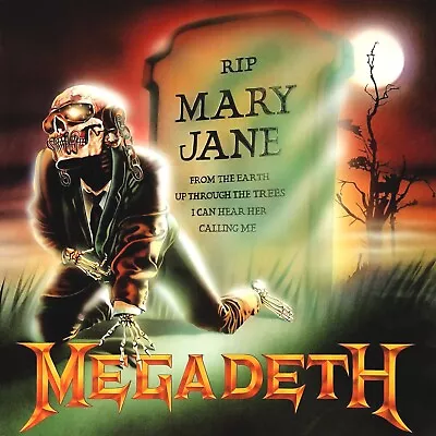 Megadeth Mary Jane SINGLE 12x12 Album Cover Replica Poster Print • $22.99