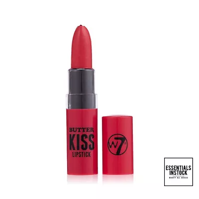 W7 Butter Kiss Lipstick - Red Tulip • £3.99