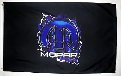 Mopar Barbed Wire Premium Flag 3' X 5' Automotive Banner (USA Seller) • $23.50