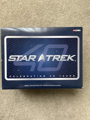 £50 • Buy Corgi Star Trek The Next Generation USS Enterprise - D # CC96609 Limited Edition