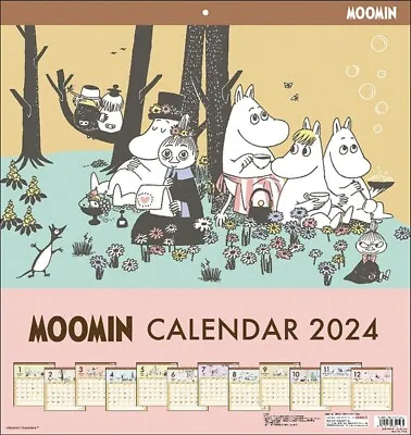 2024 Wall Calendar Moomin CL-71 Sunstar Stationery From Japan • $47.97