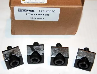 4 Pcs. Mitee-Bite .400 X3/8-16 Workholding Pitbull Clamps-Holding Force 6000Lbs • $93.50