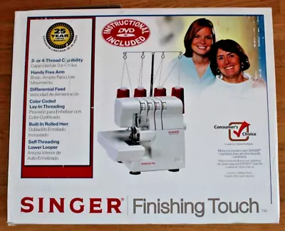 SINGER SERGER FINISHING TOUCH* 14SH654 Differential Feed Sewing Machine  NEW OS • $79