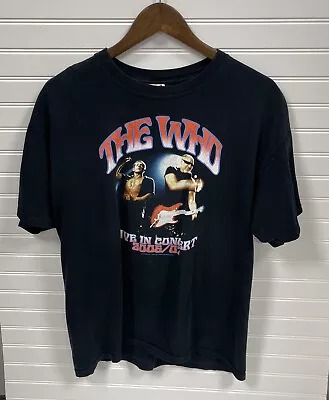 VTG The Who Live In Concert 2006 2007 Rock Concert Tour T Shirt Adult Size XL • $19.99