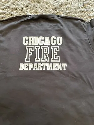 £15.99 • Buy Chicago Fire, CFD Inspired Black T SHIRT 