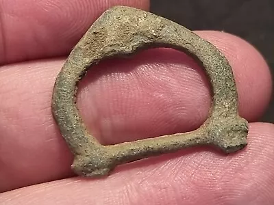 £23 • Buy Post Medieval 13/14 Hundreds Copper Alloy Buckle. Please Read Description. LD44z