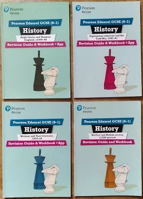 Edexcel History GCSE (9-1) Revision Guide & Workbook BUNDLE • £8.99