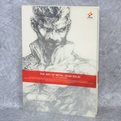 Art Of METAL GEAR SOLID Art Works W/Poster YOJI SHINKAWA Book 1999 SeeCondition • £180.79