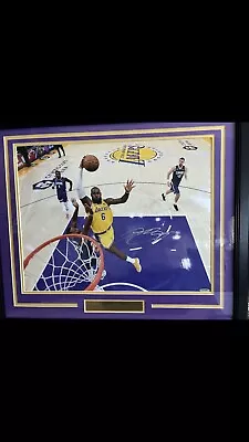 LeBron James Los Angeles Lakers 16X20 UDA Double Matted Photo With COA • $3499.99