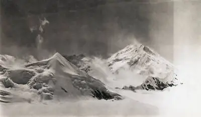 Mt Everest Climb Wind On Everest 1921 OLD PHOTO • $5.87