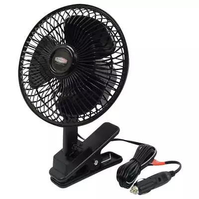 RoadPro 12 Volt Quick Clip  Oscillating Fan. • $23.99