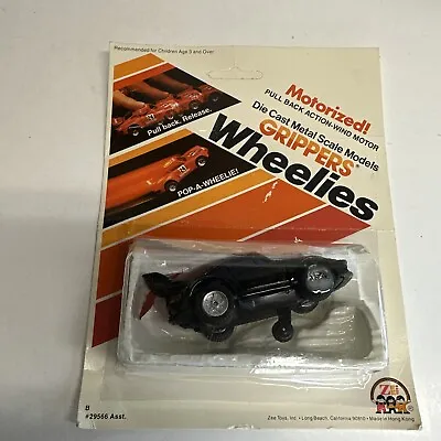 Vintage 1980 Zee Toys Motorized Grippers Wheelies Die Cast Porsche Car • $15.95