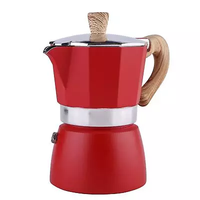 3-6 Cup Aluminum Italian Espresso Coffee Stovetop Maker Pot Percolator--US STOCK • $29.37