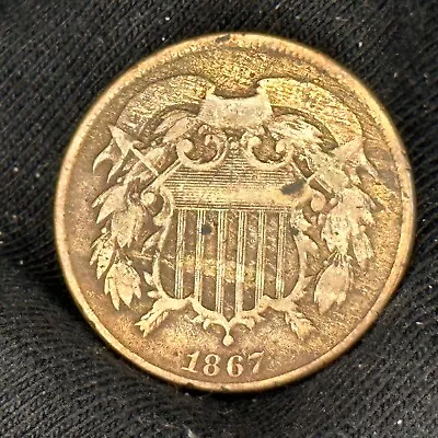 1867 Two Cent Piece • $15