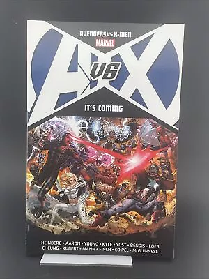 AVENGERS VS X-MEN It's Coming Graphic Novel 2012 Marvel Heinberg Aaron TPB • $14.99