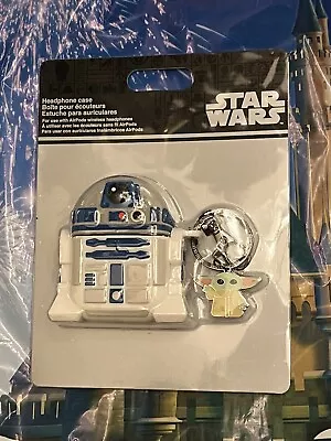 2022 Disney Parks Star Wars R2-D2 Droid Headphone Apple AirPod Case NIB • $29.99