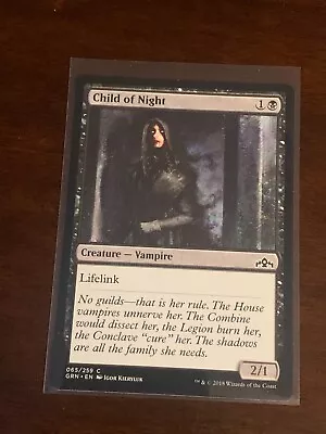 Magic The Gathering Guilds Of Ravnica Child Of Night • $1.25