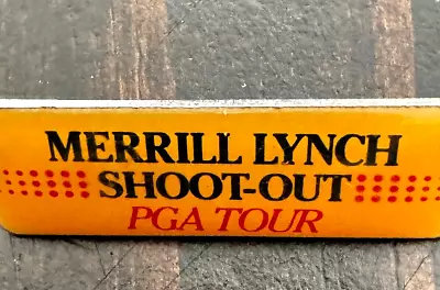 Merrill Lynch Shoot-Out PGA Tour - Vintage Pin • $7.50