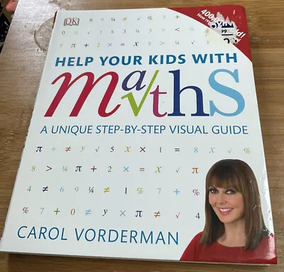 £0.99 • Buy Help Your Kids With Maths By Carol Vorderman Age 9-16 Paperback Book Education