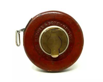 £14.99 • Buy JOHN RABONE & SONS LEATHER & STEEL 50FT TAPE MEASURE No418