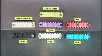 9 Slot Keymod Rail Picatinny Black Red Blue Grey Bare Zombie Green Purple • $13.95