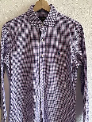 Polo Ralph Lauren Men's Check Shirt - Slim Fit - Size Small • £9.80