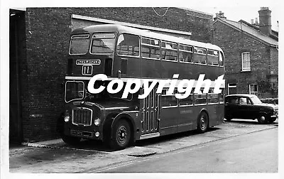 Eastern National 2862 RHK347D Bristol FLF ECW B&W Bus Photo • £1.15