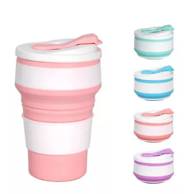 Collapsible Cup For Outdoor Camping Travel Portable Creative Summer Telescopic* • £10.25