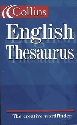 Collins English Thesaurus- 9780007665204 • £3.26