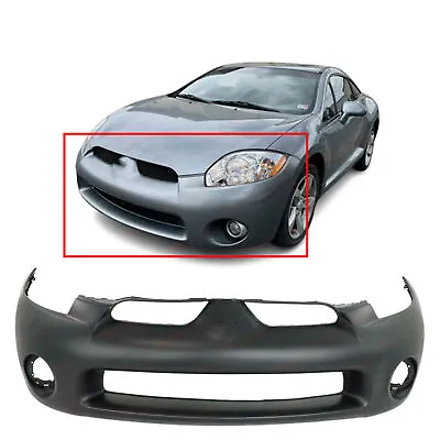 Primed Front Bumper Cover  For 2006 2007 2008 Mitsubishi Eclipse  06 07 08 • $112.48