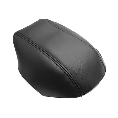 All Black Leather Center Console Armrest Cover For Volvo S70 V70 C70 1993-2001 • $10.20