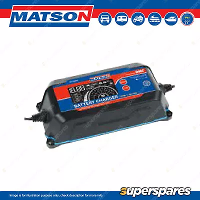 Matson Battery Charger 12 Volt 1.5 - 10amp 9 Or 6 Stage Charging LED Status • $394.95