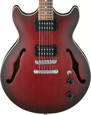 Ibanez AM53SRF Electric Guitar Artcore Series 6 String  SRF-Sunburst Red Flat • $349.99