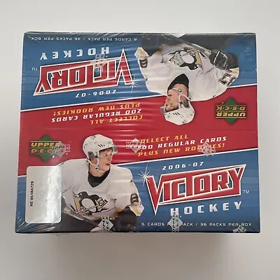 2006-07 Upper Deck Victory Hockey Sealed Hobby Box Malkin Palveski NHL SB1 • $69.99