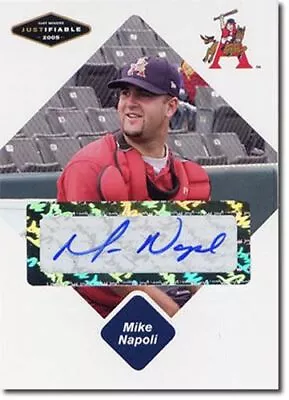 2005 Mike Napoli Rookie Autograph Mint Short-Print AUTO RC • $12.99