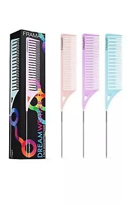 Framar DREAMWEAVER Combs - 3 Pack Highlighting Combs With Metal Pick • $15