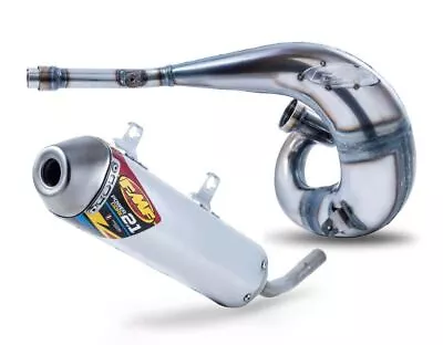 FMF Factory Fatty Pipe & PowerCore 2.1 Shorty Silencer For 20-22 KTM/Hus 250/300 • $539.98