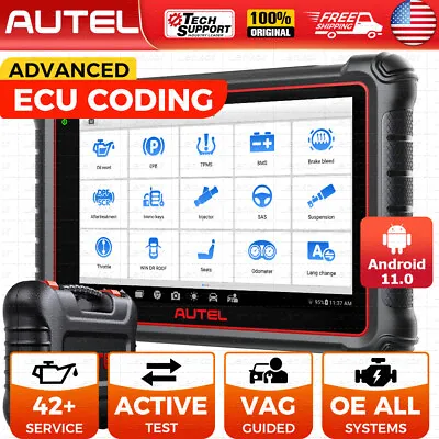 Autel MaxiPRO MP900E Scanner 2024 Upgrade Of MP808S CAN FD & DOIP Key Coding • $769