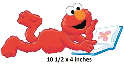 Elmo Wall Decal Sesame Street Vinyl Sticker Red Muppet Peel And Stick Art Decor • $5.99