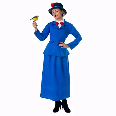 Mary Poppins Fancy Dress Nanny Costume Mcphee Girls Edwardian World Book Day • £19.99