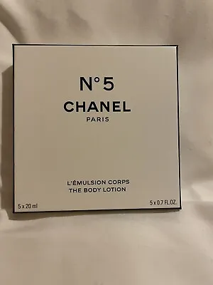 $110 • Buy Chanel Factory 5 | 7 Sample Packettes Body Lotion|sold Out Nationwide