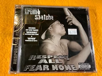 P5-10 KRUMB SNATCHA Respect All Fear None .. SEALED .. PARENTAL ADVISORY .. 2002 • $34.95