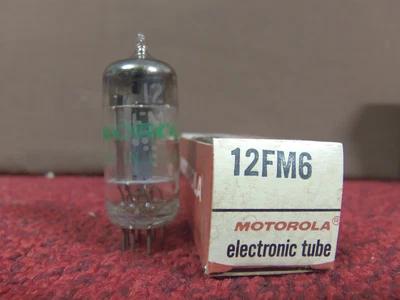 $7.99 • Buy NOS Motorola 12FM6 Vacuum Tube Car Radio USA NEW Headphone Amp Triode Sub 12FK6