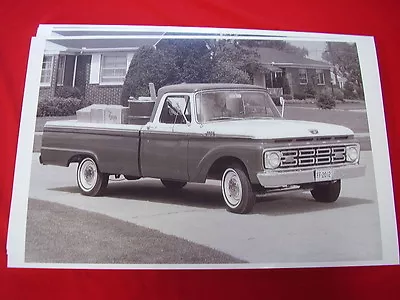 1964 Ford F100 Pickup Truck   Big  11 X 17  Photo Picture • $27.41