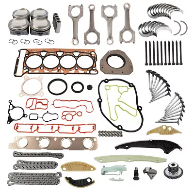 Engine Rebuild Kit + 21mm Pistons + Rods For VW Audi A3 A4 A5 CC 1.8 T CDA CDH • $398